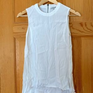 Lace&Mesh Sleeveless Blouse